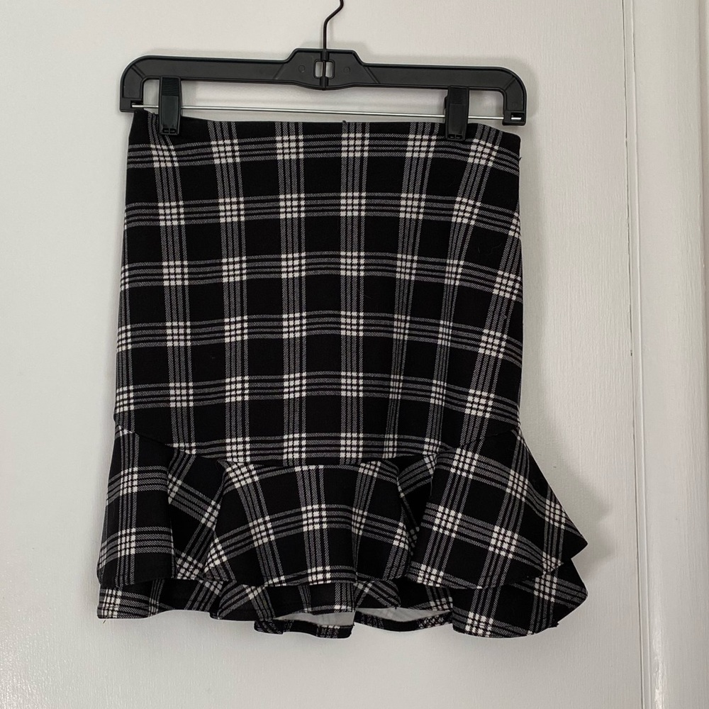 Design Lab plaid skirt
